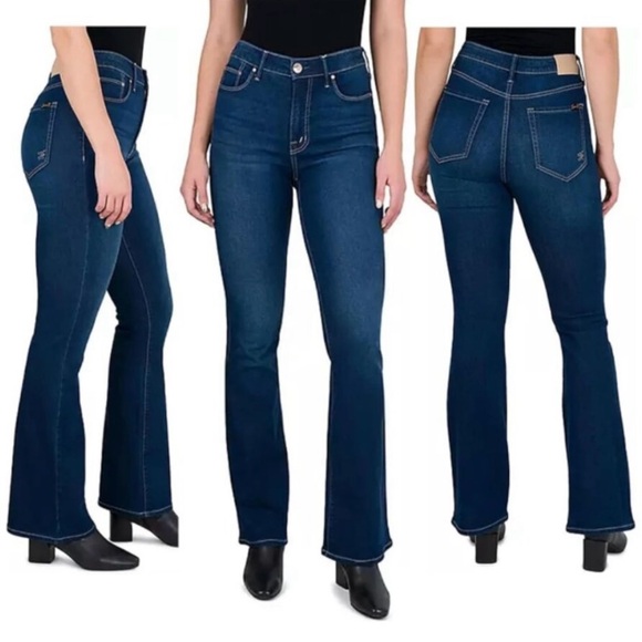 Seven7 Felicity High Rise Slim Flare Jeans. NWT. Women’s Size 4 - Picture 1 of 16